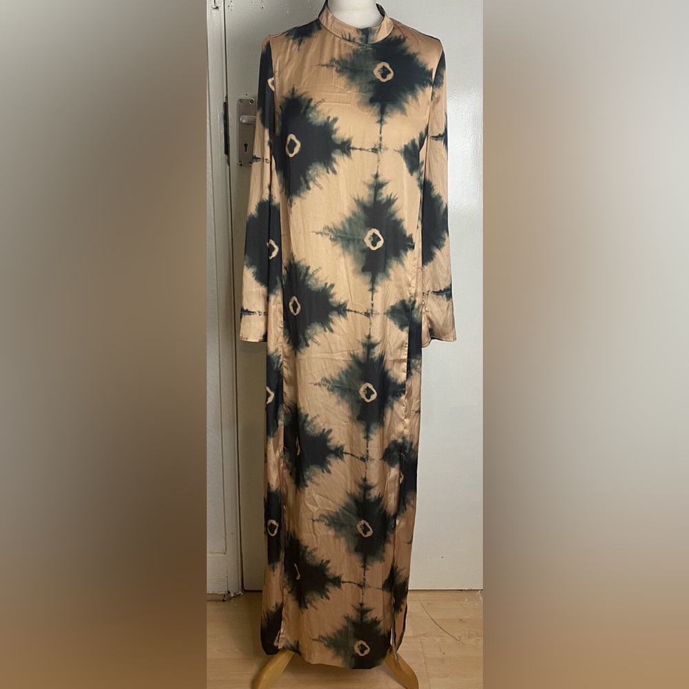 ASOS Tie dye print Long Sleeve Dress